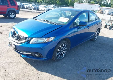 2015 Honda Civic Ex-L from USA, damaged, VIN 2HGFB2F90FH512305